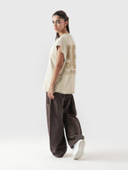 Lararium Legacy Club Sando – Beige French Terry Tank Top