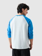 Lararium Electric Blue Full-Sleeve Graphic Tee