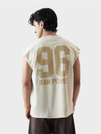 Lararium Legacy Club Sando – Beige French Terry Tank Top