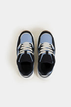 Lararium Multi-Piece Sneakers for Boys – Blue Ice & Grey
