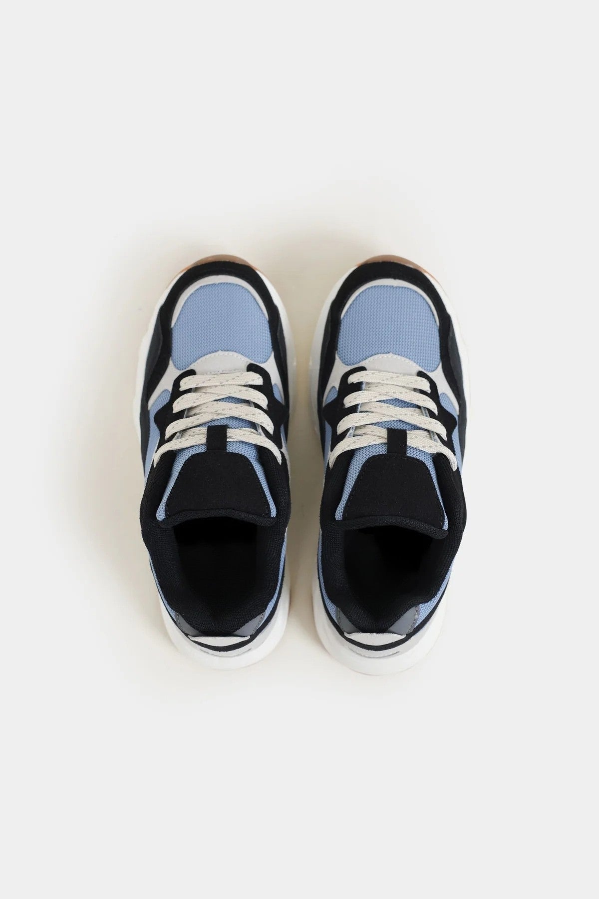 Lararium Multi-Piece Sneakers for Boys – Blue Ice & Grey