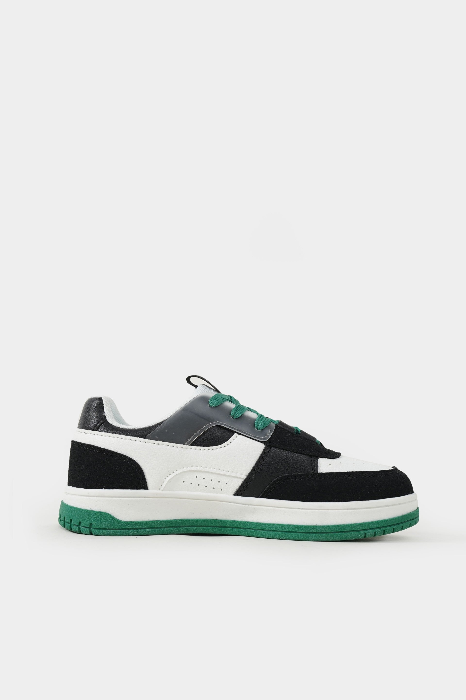 Lararium Multi-Piece Low-Top Sneakers for Boys – Green & Orange
