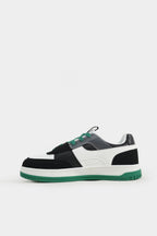 Lararium Multi-Piece Low-Top Sneakers for Boys – Green & Orange