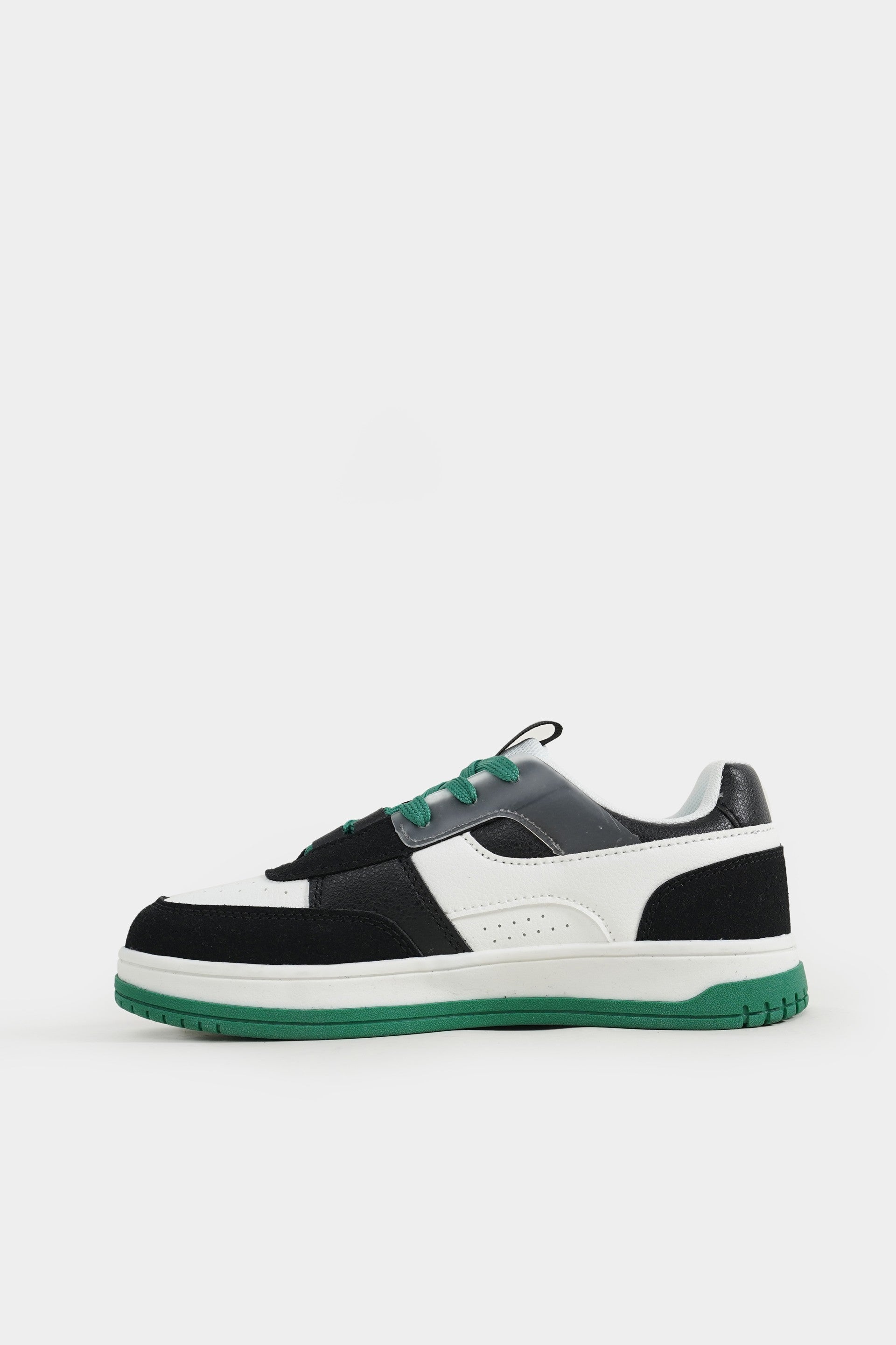Lararium Multi-Piece Low-Top Sneakers for Boys – Green & Orange