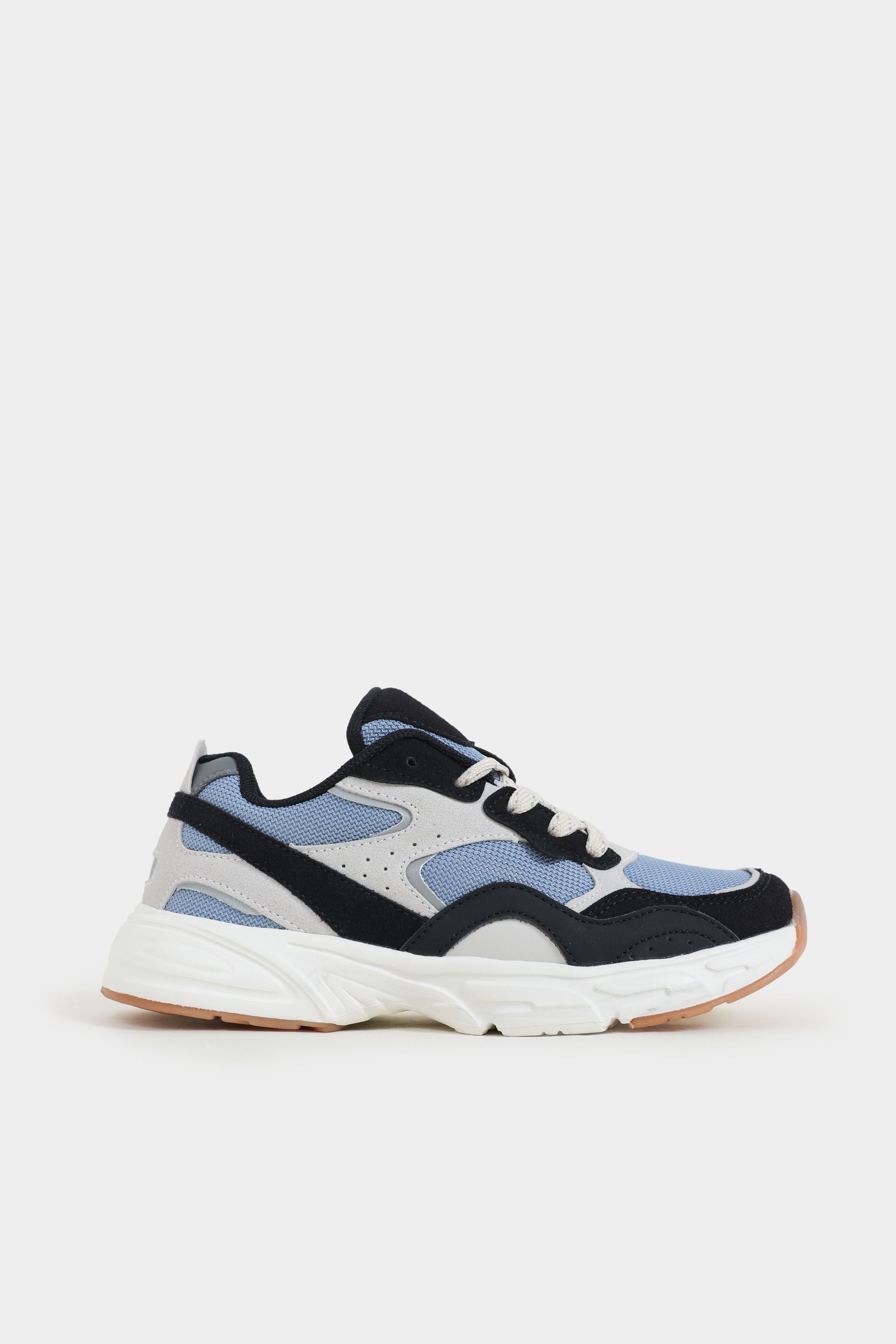 Lararium Multi-Piece Sneakers for Boys – Blue Ice & Grey