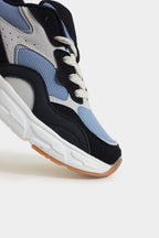 Lararium Multi-Piece Sneakers for Boys – Blue Ice & Grey