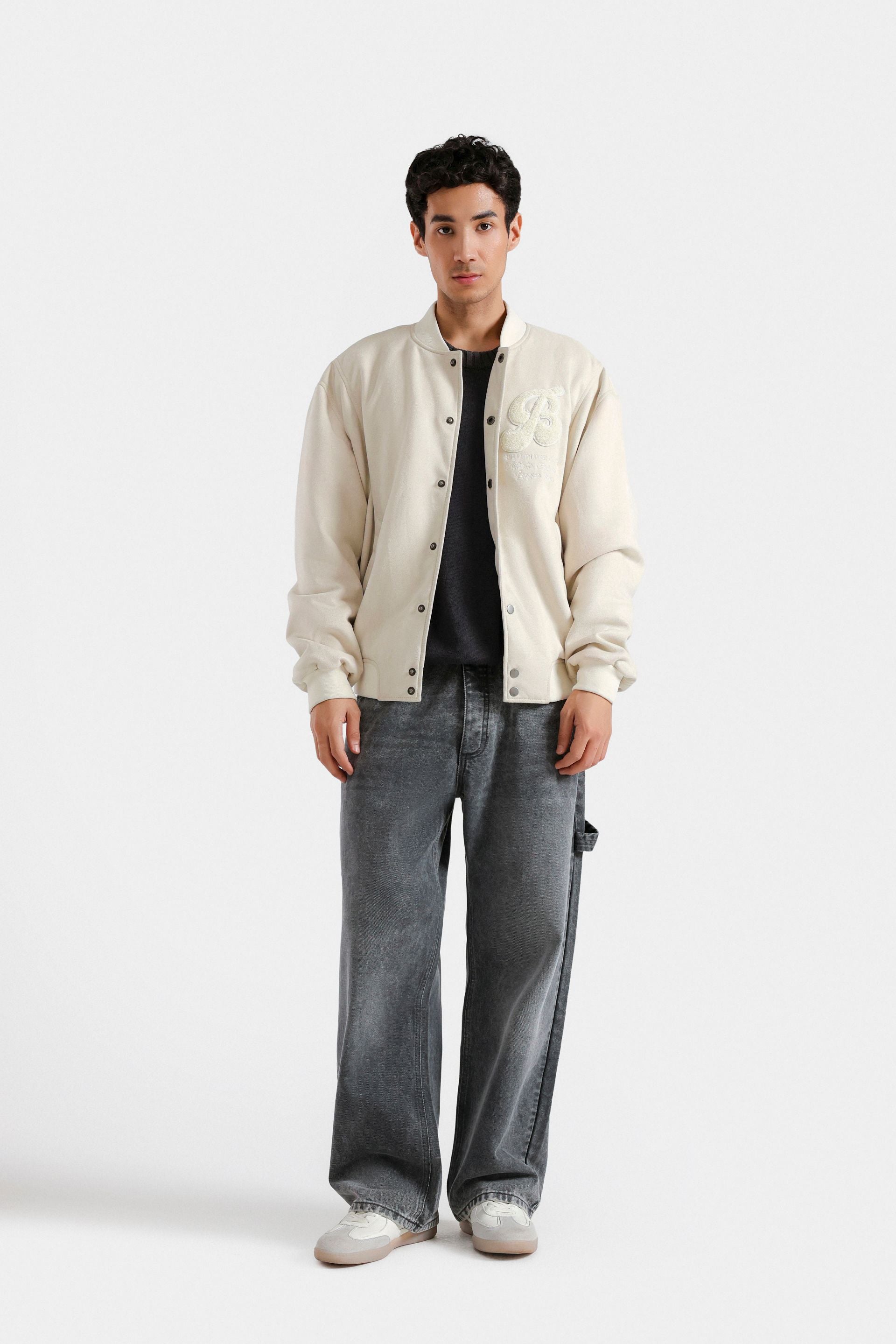 Lararium Varsity Bomber Jacket – Regular Fit Outerwear