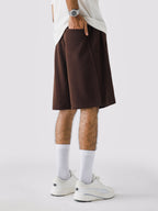 Lararium Aim Shorts – Mocha Brown Activewear Shorts