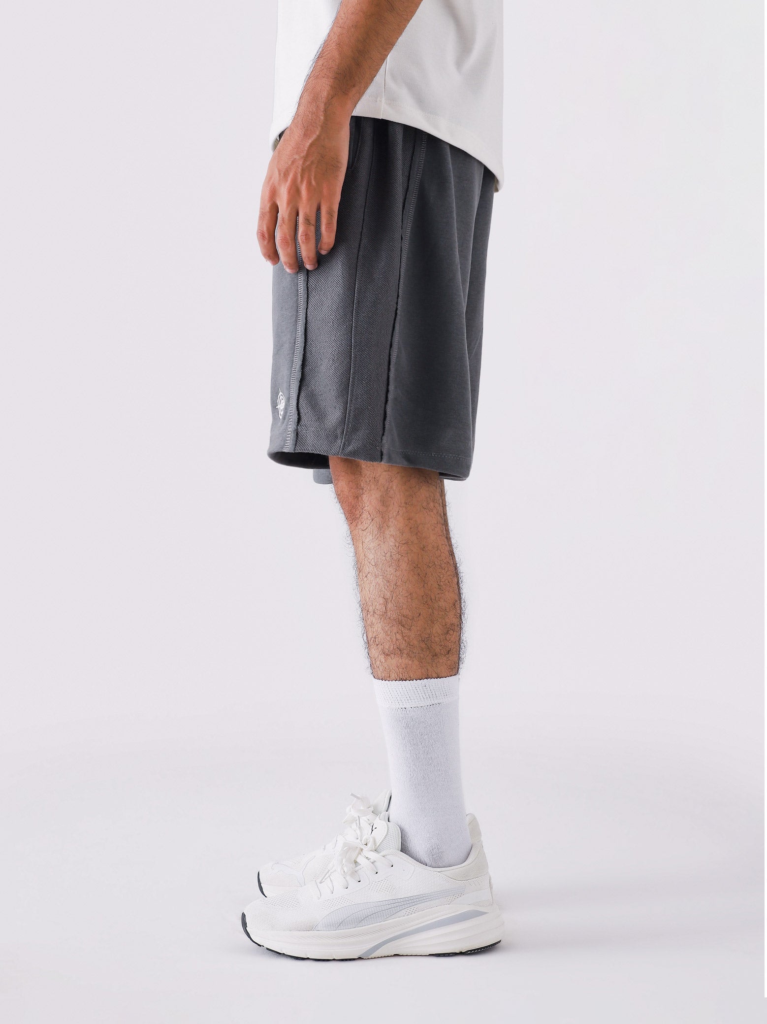 Lararium Aim Shorts – Graphite Grey Activewear Shorts