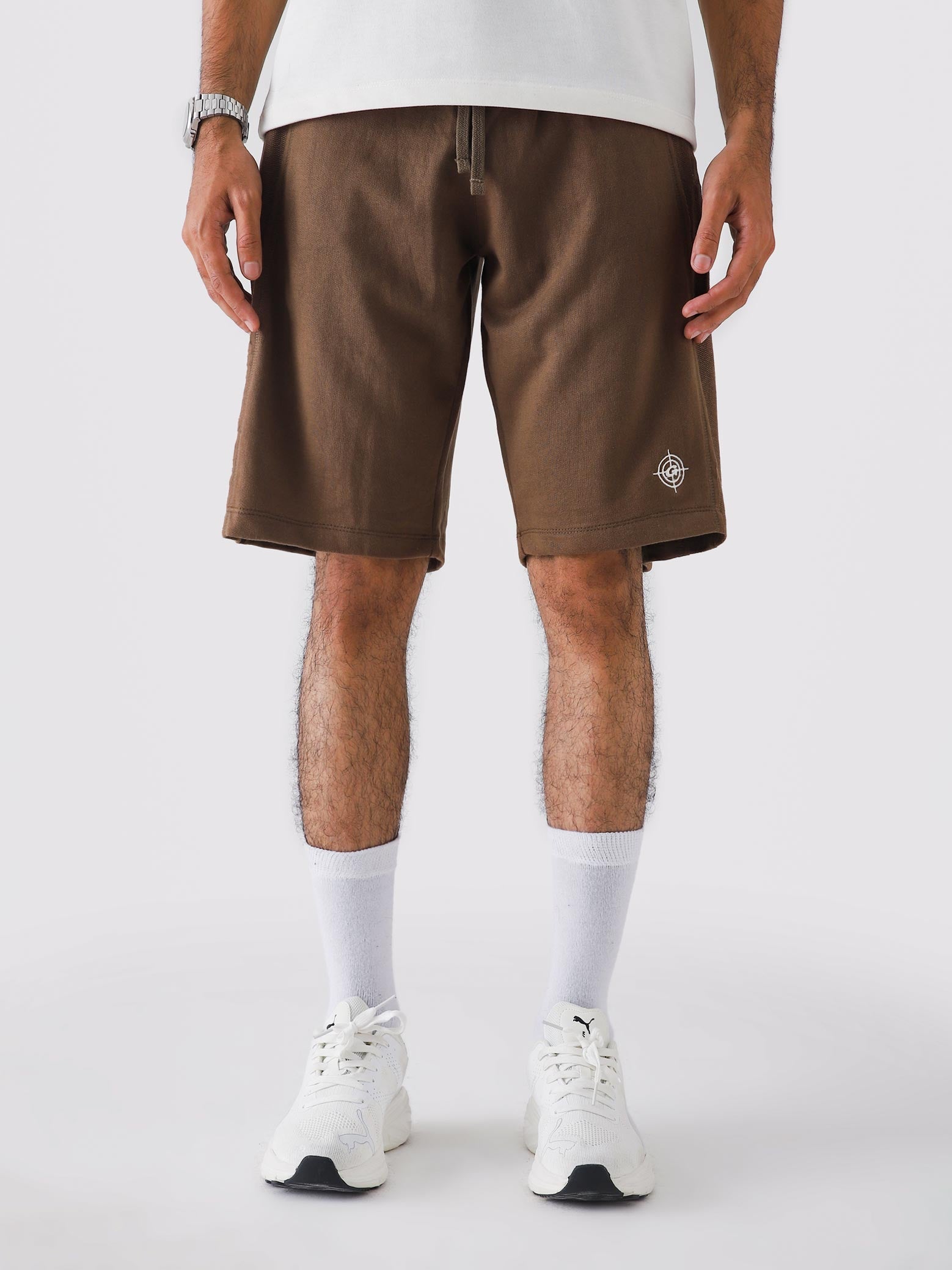 Lararium Aim Shorts – Chocolate Brown Activewear Shorts