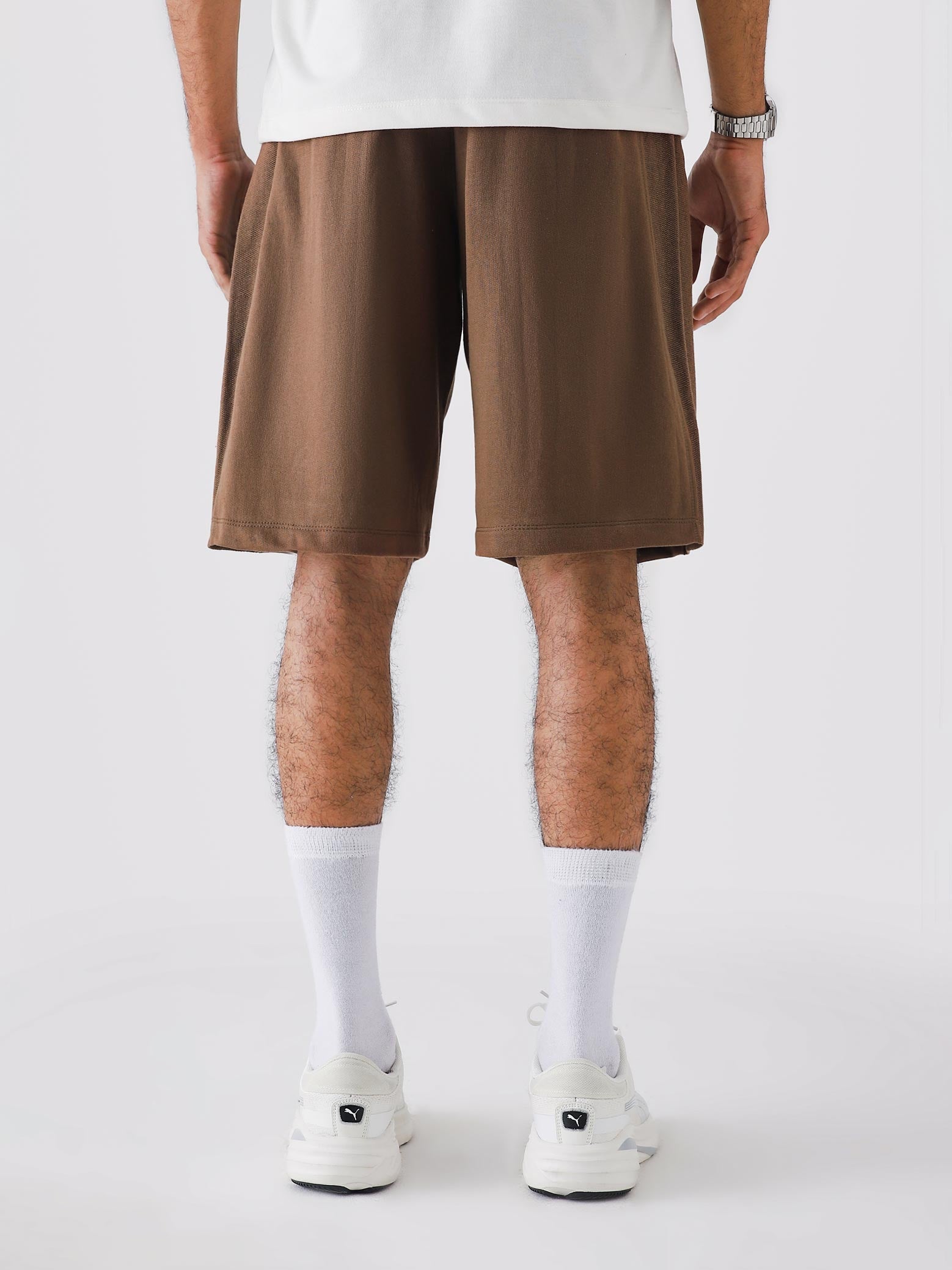 Lararium Aim Shorts – Chocolate Brown Activewear Shorts