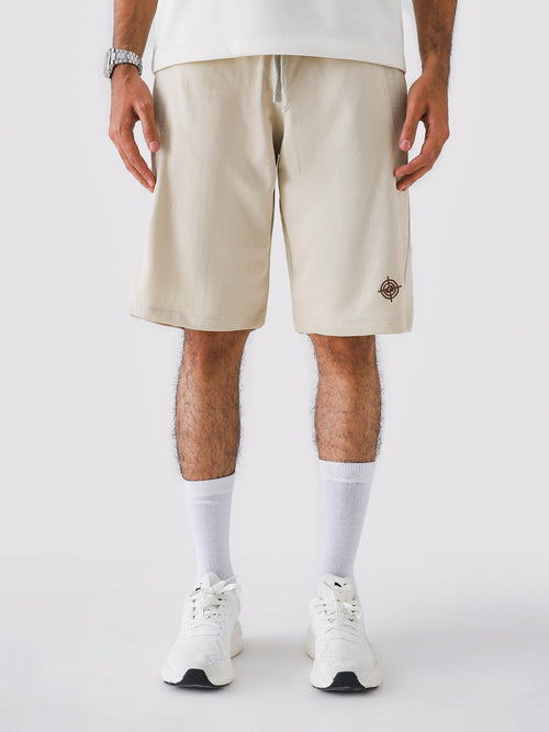 Lararium Aim Shorts – Cream Activewear Shorts