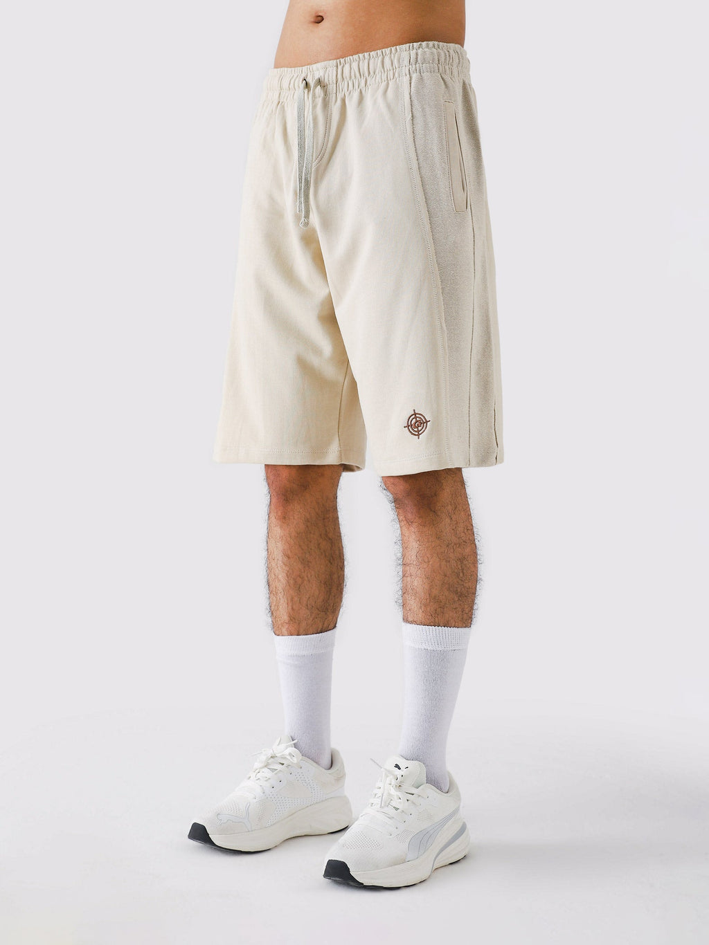 Lararium Aim Shorts – Cream Activewear Shorts